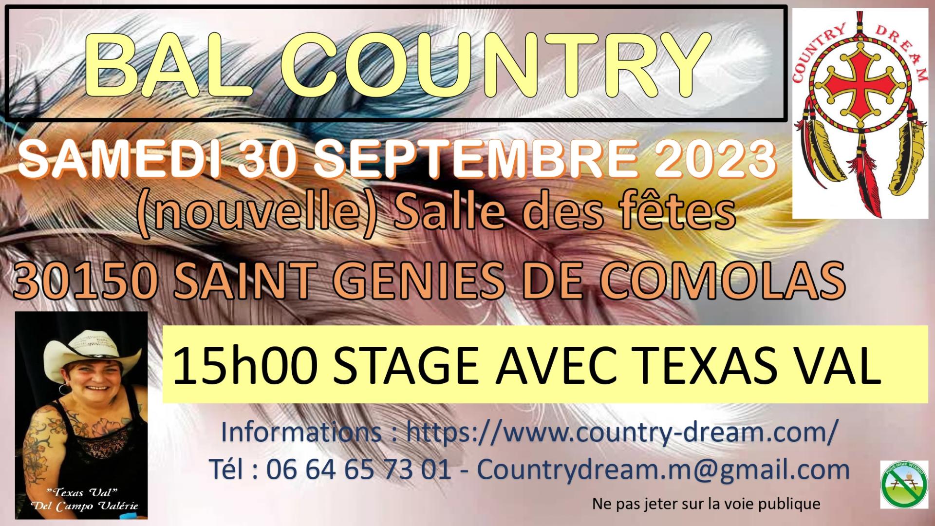 Affiche soiree country 2023 texas val page 0001
