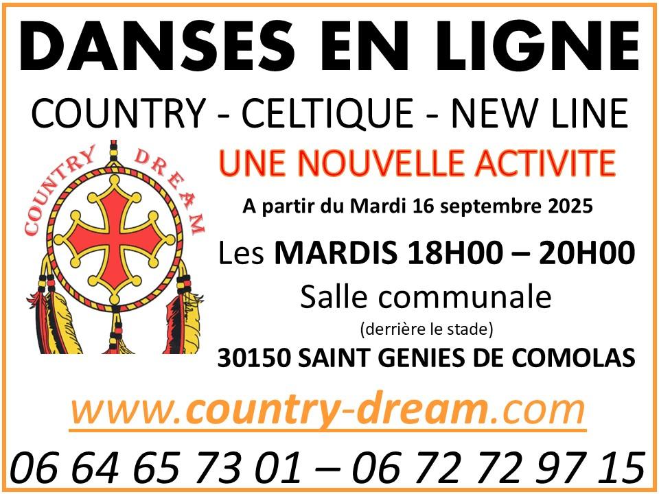 Country affiche cours 2025